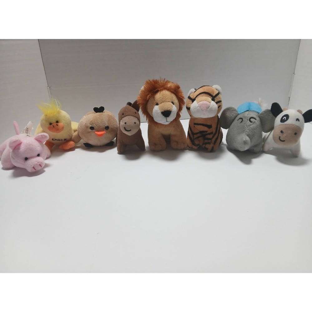 Mixed Lot‎ Of Small Stuffed Mini Animals